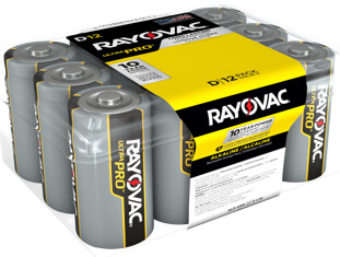 Rayovac Ultra Pro Alkaline Contractor Packs